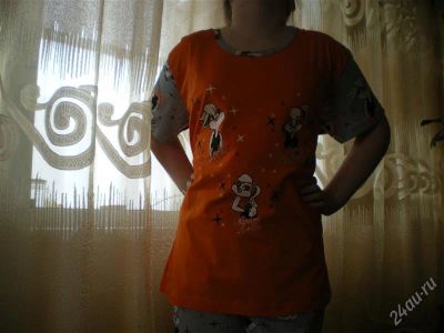 Лот: 2541139. Фото: 1. пижама с зайцами. Домашняя одежда