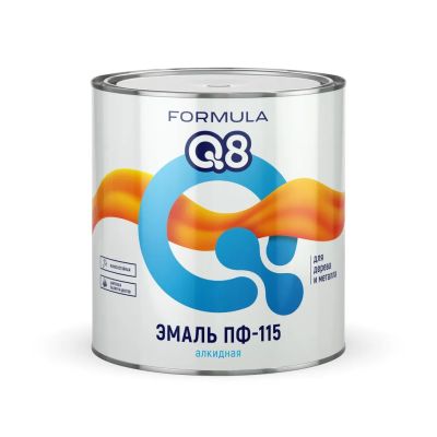 Лот: 24085648. Фото: 1. Эмаль Formula Q8, ПФ-115, алкидная... Краски, лаки, растворитель