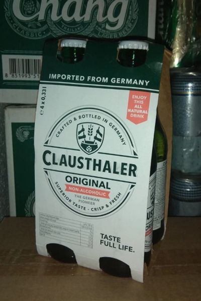 Лот: 16879297. Фото: 1. пиво Clausthaler Non-Alcoholic... Кружки, стаканы, бокалы
