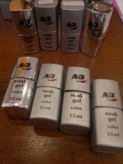 Лот: 6224091. Фото: 1. Шеллак aj-gel. Лак для ногтей