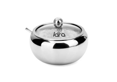 Лот: 15429975. Фото: 1. Сахарница с ложкой LARA LR08-35... Предметы сервировки