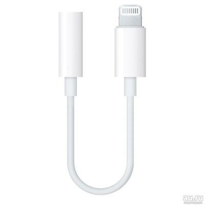 Лот: 12782513. Фото: 1. Адаптер Lightning (iPhone) - Наушники... Дата-кабели, переходники