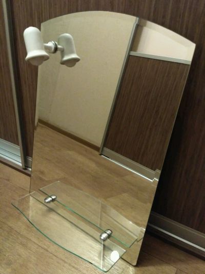 Лот: 9014748. Фото: 1. Зеркало в ванную комнату. Мебель для ванной комнаты