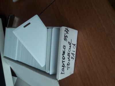 Лот: 13133147. Фото: 1. Карта RFID, E-Marin толстая перезаписываемая... Cистемы контроля и управления доступом (СКУД)