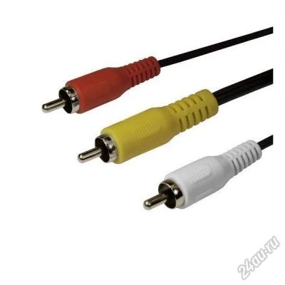 Лот: 5249583. Фото: 1. Тюльпан кабель RCA. Шлейфы, кабели, переходники