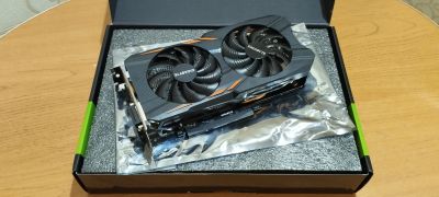 Лот: 20668414. Фото: 1. Видеокарта Nvidia GigaByte GeForce... Видеокарты