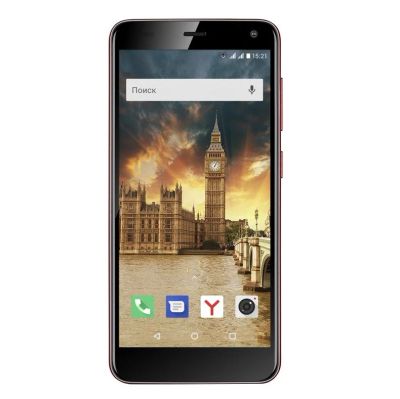 Лот: 12844414. Фото: 1. Смартфон Fly Life Compact 4G Red... Смартфоны