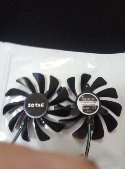Лот: 19206031. Фото: 1. Вентилятор для видеокарты Zotac... Системы охлаждения