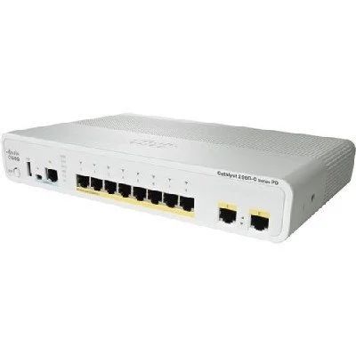 Лот: 13699179. Фото: 1. Коммутаторы Cisco WS-C2960C-8PC-L... Коммутаторы