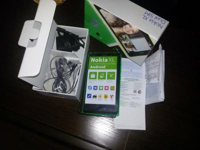Лот: 6100247. Фото: 1. Nokia xl деве сим чехол в подарок... Смартфоны