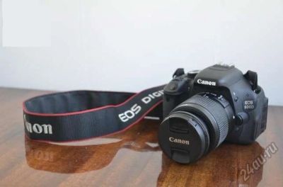 Лот: 5859823. Фото: 1. Canon EOS 600D Kit. Цифровые зеркальные