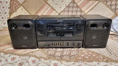 Лот: 20857187. Фото: 1. Магнитофон Sony CFS-W430L. Кассетные деки, магнитофоны