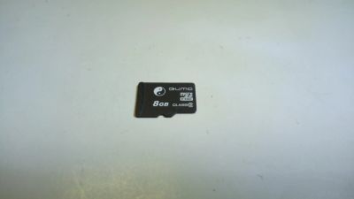 Лот: 16497230. Фото: 1. Micro SDHC 8Gb Qumo (2 class). Карты памяти
