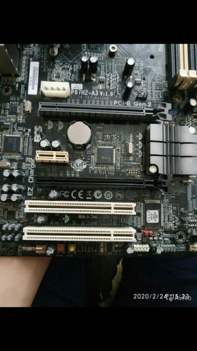 Лот: 15571579. Фото: 1. ECS P67H2-A3 v:1.0 (lga 1155). Материнские платы