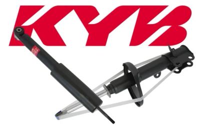 Лот: 3482835. Фото: 1. Передние стойки KYB Mitsubishi... Ходовая, подвеска, рулевое управление
