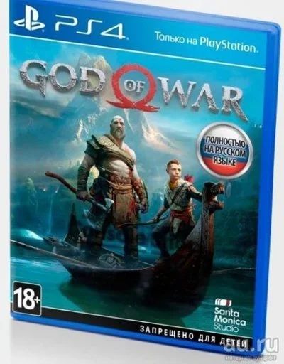 Лот: 16336905. Фото: 1. God of War 4 2018 PS4. Игры для консолей