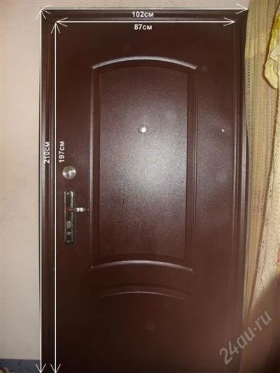 Лот: 1570250. Фото: 1. Дверь входная. Двери входные