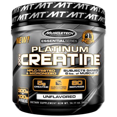 Лот: 11629231. Фото: 1. Creatine platinum, 400гр Muscletech... Спортивное питание, витамины