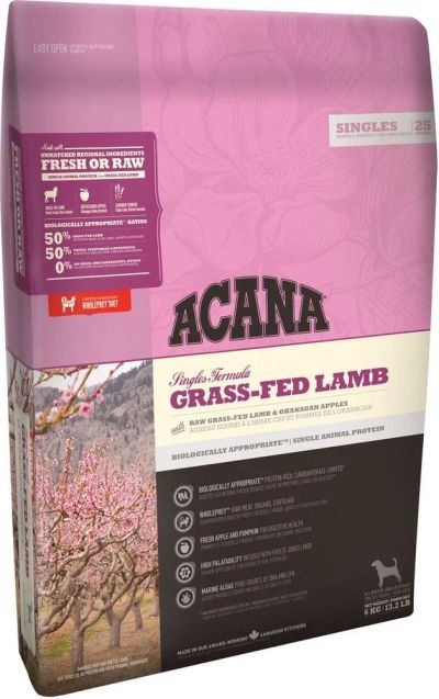 Лот: 11982789. Фото: 1. Сухой корм Acana Grass-Fed Lamb... Корма