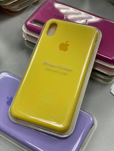 Лот: 16474720. Фото: 1. Чехол для iPhone XS Max Silicone... Чехлы, бамперы