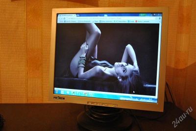 Лот: 2566340. Фото: 1. монитор с рубля. ЖК-мониторы