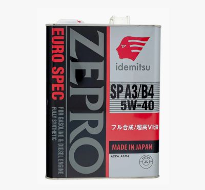 Лот: 24422802. Фото: 1. Idemitsu Zepro Euro Spec A3/B4... Масла, жидкости
