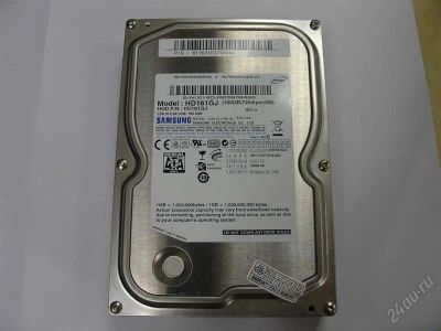 Лот: 2720618. Фото: 1. Жесткий диск SATA 160 ГБ Samsung... Жёсткие диски (HDD)