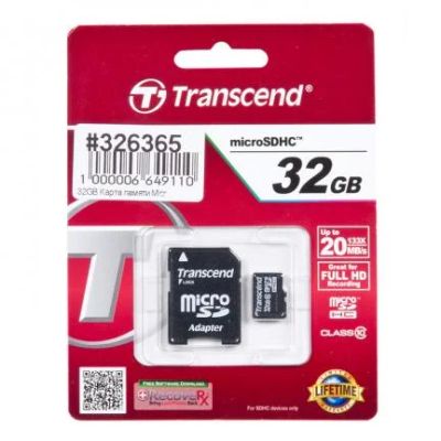 Лот: 1809778. Фото: 1. Карта памяти microSD HC 32 GB... Карты памяти