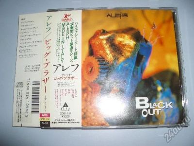 Лот: 5831026. Фото: 1. ALEPH -Black Out (Japan 1988 CD... Аудиозаписи