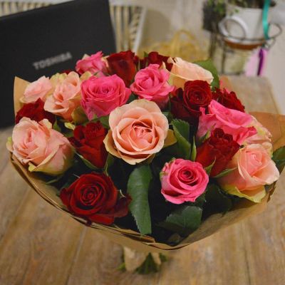 Лот: 7262317. Фото: 1. Сборный букет. Цветы на Щорса... Свежие цветы