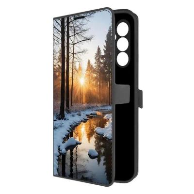 Лот: 25135076. Фото: 1. Чехол Krutoff Eco Book "Весна... Чехлы, бамперы