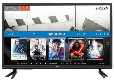Лот: 15934666. Фото: 1. Новый 24" 60см Телевизор DEXP... Телевизоры