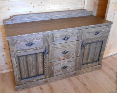 Лот: 15247310. Фото: 1. Комод из дерева под старину. Комоды