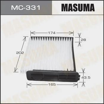 Лот: 11287744. Фото: 1. Фильтр салона Masuma (vic AC-208E... Расходные материалы