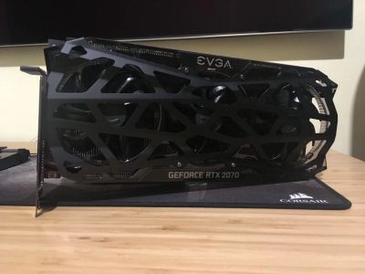 Лот: 16652842. Фото: 1. EVGA GeForce RTX 2070 SUPER FTW3... Видеокарты