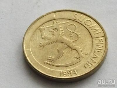 Лот: 15874986. Фото: 1. Монета 1 марка одна Финляндия... Европа