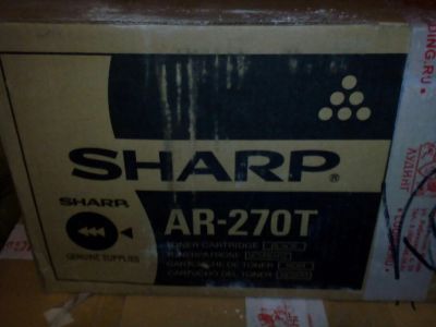 Лот: 6575543. Фото: 1. Sharp AR270t. Картриджи, расходные материалы