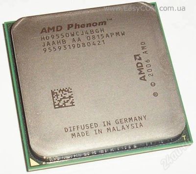 Лот: 2095838. Фото: 1. Phenom X4 9550. Процессоры