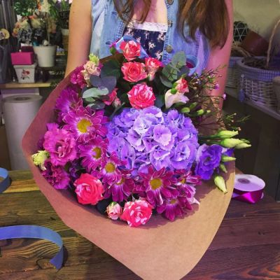 Лот: 7268736. Фото: 1. Сборный букет. Цветы на Щорса... Свежие цветы
