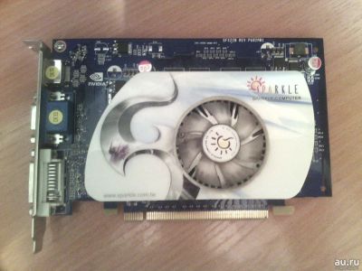Лот: 8054235. Фото: 1. Видеокарта GeForce GT 220 DDR-2... Видеокарты