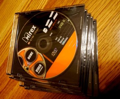 Лот: 8635791. Фото: 1. Диски (6 шт.) DVD-R Mirex 4,7Gb... CD, DVD, BluRay