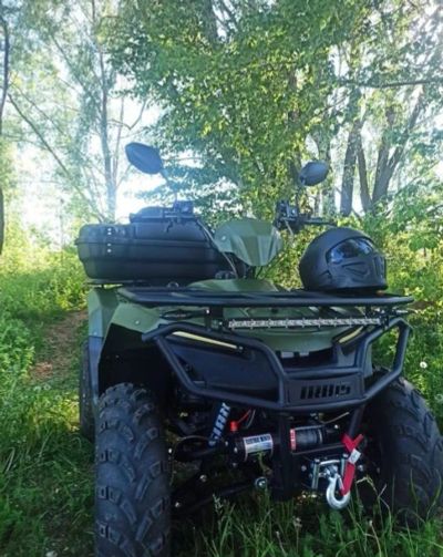Лот: 25362410. Фото: 1. Квадроцикл IRBIS ATV 200U Б/У. Снегоходы, квадроциклы