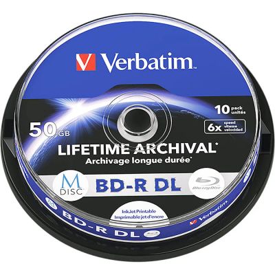Лот: 21437074. Фото: 1. Болванка Blu-Ray Verbatim M-Disc... Игры для консолей
