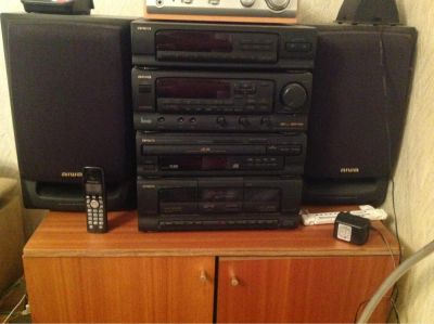 Лот: 4032576. Фото: 1. музыкальный центр AIWA Z-D3100M. Музыкальные центры, магнитолы