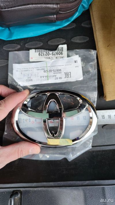Лот: 18003746. Фото: 1. Эмблема Toyota Тойота новая. Детали тюнинга