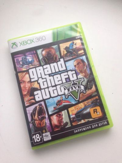 Лот: 9103355. Фото: 1. GTA 5 на XBOX360. Игры для консолей