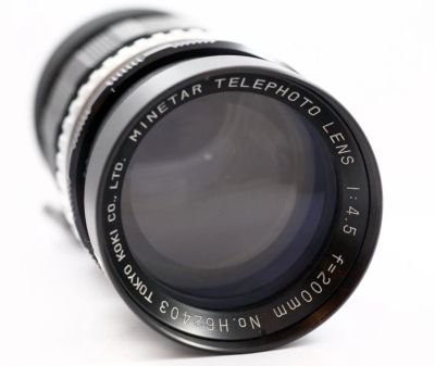 Лот: 3575054. Фото: 1. Tokyo Koki Minetar Telephoto Lens... Объективы