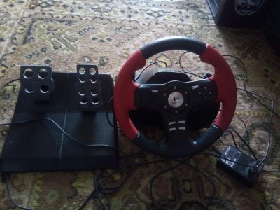 Лот: 19038617. Фото: 1. Игровой набор Logitech Formula... Консоли