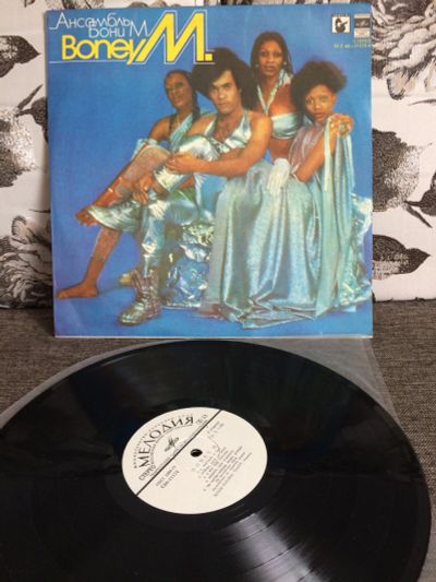 Лот: 11862688. Фото: 1. Пластинка, винил, LP BoneyM... Аудиозаписи
