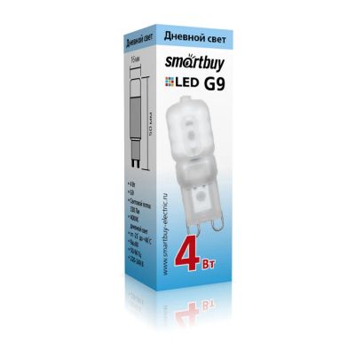 Лот: 23269374. Фото: 1. Светодиодная (LED) Лампа Smartbuy-G9-4W... Лампочки